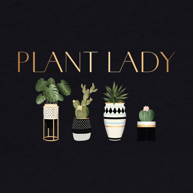 Plant Lady, Plant Lovers, Indoor Flower Gardeners by Space Sense Design Studio